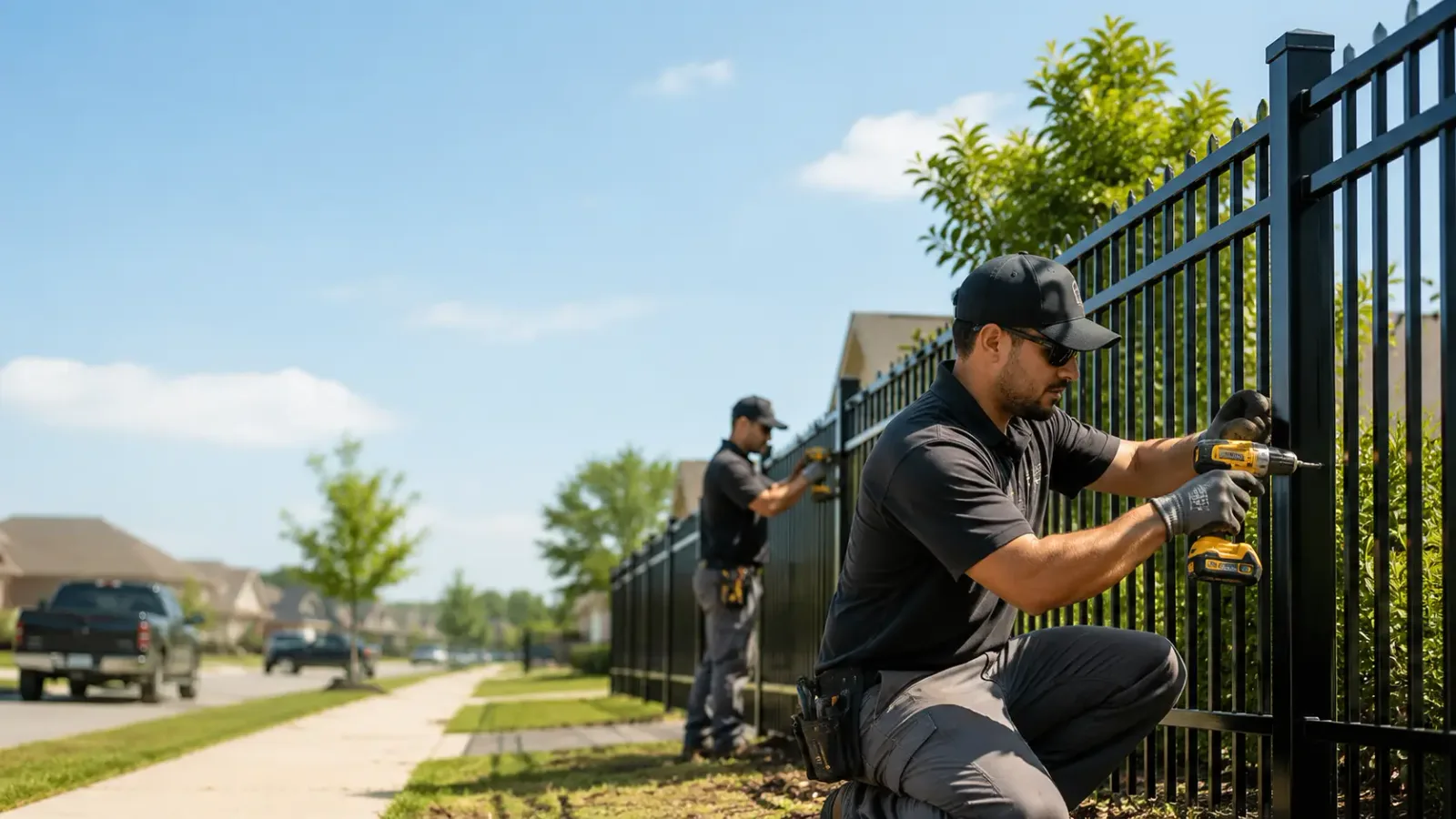 Metal Fence Installation in Plainville, GA